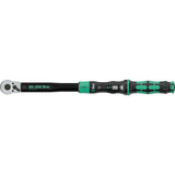 Wera Clé dynamométrique avec cliquet réversible Click-Torque Lock C 3 Noir/Vert