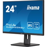 iiyama ProLite XUB2495WSU-B5 24" Moniteur Noir (Mat), HDMI, DisplayPort, VGA, Sound