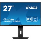 iiyama ProLite XUB2793QS-B7 écran plat de PC 68,6 cm (27") 2560 x 1440 pixels Quad HD LED Noir Moniteur  Noir (Mat), 68,6 cm (27"), 2560 x 1440 pixels, Quad HD, LED, 1 ms, Noir