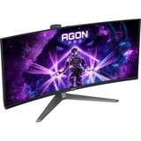 AOC AGON PRO AG346UCD 34" Moniteur gaming incurvé  Gris foncé/Noir, 2x HDMI, DisplayPort, 3x USB-A, USB-B, 175 Hz