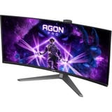 AOC AGON PRO AG346UCD 34" Moniteur gaming incurvé  Gris foncé/Noir, 2x HDMI, DisplayPort, 3x USB-A, USB-B, 175 Hz