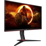 AOC Q27G2S/EU écran plat de PC 68,6 cm (27") 2560 x 1440 pixels Quad HD LED Noir, Rouge, Moniteur gaming Noir/Rouge, 68,6 cm (27"), 2560 x 1440 pixels, Quad HD, LED, 1 ms, Noir, Rouge