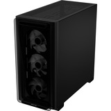 ASUS A23 PLUS TG ARGB BLACK Micro Tower Noir boîtier mini tower Noir | 2x USB-A | 1x USB-C | RGB | Verre Trempé