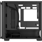 ASUS A23 PLUS TG ARGB BLACK Micro Tower Noir boîtier mini tower Noir | 2x USB-A | 1x USB-C | RGB | Verre Trempé