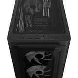 ASUS A23 PLUS TG ARGB BLACK Noir boîtier mini tower Noir | 2x USB-A | 1x USB-C | RGB | Verre Trempé