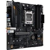 ASUS TUF GAMING A620M-PLUS WIFI AMD A620 Emplacement AM5 micro ATX carte mère socket AM5 AMD, Emplacement AM5, AMD Ryzen 7000 Series, DDR5-SDRAM, 128 Go, Double canal