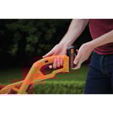 BLACK+DECKER Taille-bordures sans fil ST182320, 18 Volt, Coupe-bordures Orange/Noir