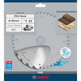 Bosch 2 608 837 702 lame de scie circulaire 18,4 cm 1 pièce(s) Bois dur, Bois tendre, 18,4 cm, 2 cm, 1,1 mm, 7900 tr/min, 1,6 mm