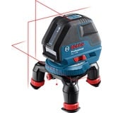 Bosch GLL 3-50P 0 - 50 m, Laser Cross Ligne Bleu/Noir, IP54, LR6 (AA), 1,5 V, 18 h, -10 - 40 °C, 83 x 146 x 117 mm