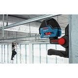 Bosch GLL 3-50P 0 - 50 m, Laser Cross Ligne Bleu/Noir, IP54, LR6 (AA), 1,5 V, 18 h, -10 - 40 °C, 83 x 146 x 117 mm