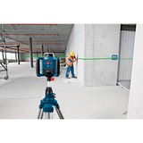 Bosch GRL 300 HVG Professional Niveau rotatif 300 m 532 nm (< 5 mW), Laser rotatif Bleu, 300 m, 0,1 mm/m, 5°, 600 tr/min, Vert, 3R