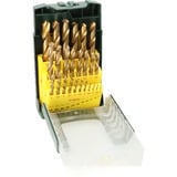 Bosch Jeu de forets métal HSS-TiN, 25 pièces, Jeu de mèches de perceuse Vert