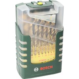Bosch Jeu de forets métal HSS-TiN, 25 pièces, Jeu de mèches de perceuse Vert