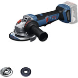 Bosch Meuleuse d'angle sans fil GWS 18V-11PS Professional solo, 18 Volts Bleu/Noir