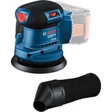 Bosch Ponceuse excentrique sans fil GEX 185-LI Professional solo, 18Volt, Ponceuse orbitale Bleu/Noir