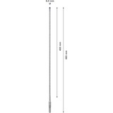 Bosch SDS plus-7X 1 pièce(s), Perceuse Marteau perforateur, 6 mm, 465 mm, Brique, Béton, Ciment dur, Pierre naturelle, Grès, pierre, 40 cm, SDS Plus