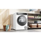 Bosch Serie 8 WQB246D41 sèche-linge Pose libre Charge avant 9 kg Blanc, Sèche-linge pompe à chaleur à condensation Blanc/Noir, Pose libre, Charge avant, Pompe à chaleur, Blanc, Boutons, 112 L