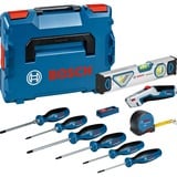 Bosch Set de tournevis et outils à main, 19 pièces, Set de pinces Bleu