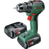 Bosch UniversalDrill, Perceuse/visseuse Vert/Noir, Perceuse à poignée pistolet, Sans clé, Sans brosse, Noir, Vert, 1,3 cm, 1900 tr/min