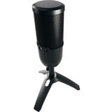 CHERRY UM 3.0 Noir Microphone de table Noir, Microphone de table, 24 bit, 96 kHz, 120 dB, Cardioïde, Avec fil