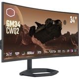 Cooler Master  34" Moniteur UltraWide gaming incurvé  Noir
