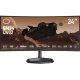 Cooler Master  34" Moniteur UltraWide gaming incurvé  Noir