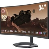 Cooler Master  34" Moniteur UltraWide gaming incurvé  Noir