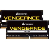 Corsair 16 Go DDR4-3000 (2x 8 Go) mémoire PC portable Noir, CMSX16GX4M2A3000C18, SO-DIMM