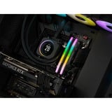 Corsair 32 Go DDR5-5200 Kit, Mémoire vive Noir, CMH32GX5M2B5200C40, Vengeance RGB