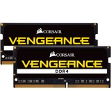 Corsair Vengeance CMSX16GX4M2A3000C18 module de mémoire 16 Go 2 x 8 Go DDR4 3000 MHz, Mémoire vive Noir, 16 Go, 2 x 8 Go, DDR4, 3000 MHz, 260-pin SO-DIMM