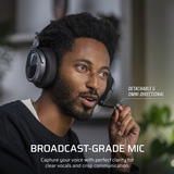 Corsair  casque gaming over-ear Carbone