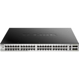 D-Link DGS-3130-54PS/E commutateur réseau Géré L3 Gigabit Ethernet (10/100/1000) Connexion Ethernet, supportant l'alimentation via ce port (PoE) Gris, Switch Géré, L3, Gigabit Ethernet (10/100/1000), Connexion Ethernet, supportant l'alimentation via ce port (PoE), Grille de montage