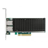 DeLOCK 88505 carte réseau Interne Ethernet 10000 Mbit/s Interne, Avec fil, PCI Express, Ethernet, 10000 Mbit/s, Acier inoxydable