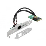 DeLOCK Mini PCIe I/O PCIe full size 1xRJ45 Gigabit LAN, Carte réseau 