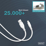 Digitus AK-600108-010-W, Câble Blanc