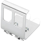 Digitus Adaptateur rail DIN pour 2 modules Keystone Acier inoxydable
