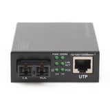 Digitus Convertisseur de média PoE Gigabit, RJ45 / SC, MM, PSE, Media Converter 
