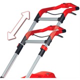 EINHELL Batterie Tondeuse RASARRO 36/42 (2x5.2Ah), Tondeuse à gazon Rouge/Noir, 2 batteries PXC de 5,2 Ah et 1 chargeur DUO inclus