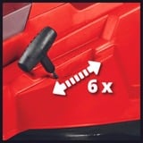 EINHELL Batterie Tondeuse RASARRO 36/42 (2x5.2Ah), Tondeuse à gazon Rouge/Noir, 2 batteries PXC de 5,2 Ah et 1 chargeur DUO inclus