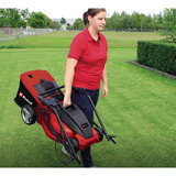EINHELL Tondeuse électrique GC-EM 1500/36, Tondeuse à gazon Rouge/Noir