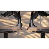 ENDORFY Atlas GS Pro Double, Support de moniteur Noir