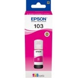 Epson 103 EcoTank Magenta ink bottle (WE), Encre Magenta, Epson, Epson L5190 / L3156 / L3151 / L3150 / EcoTank L3110, 65 ml, Jet d'encre, Indonésie