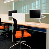 Ergotron 45-505-216, Support de moniteur Blanc