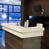 Ergotron 45-505-216, Support de moniteur Blanc
