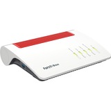 FRITZ! 5590 Fiber Routeurs sans fil, Routeur fibre optique Box 5590 Fiber, Wi-Fi 6 (802.11ax), Bi-bande (2,4 GHz / 5 GHz), Ethernet/LAN, Blanc, Routeur