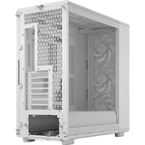 Fractal Design  boîtier midi tower Blanc | 2x USB-A | 1x USB-C | Window