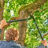 GARDENA Ébrancheur EnergyCut Pro L à enclume, Élagueur Gris/Turquoise