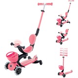GLOBBER Go-Up Baby Lights 360, Trottinette rose fuchsia