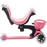 GLOBBER Go-Up Baby Lights 360, Trottinette rose fuchsia