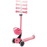 GLOBBER Go-Up Baby Lights 360, Trottinette rose fuchsia